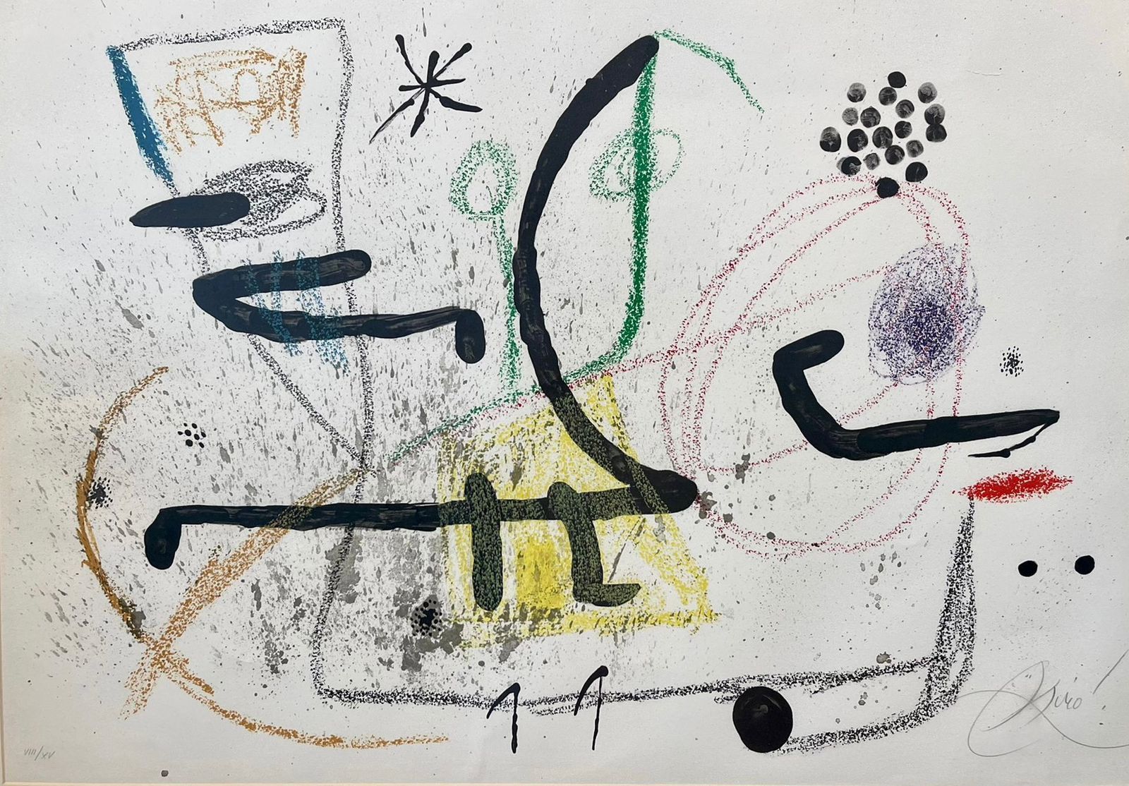 Maravillas con variaciones acrósticas en el jardín de Miró